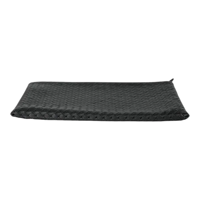 Bottega Veneta Grey Leather Clutch in Grey Leather from Luxury Promise, photo 6 of 7