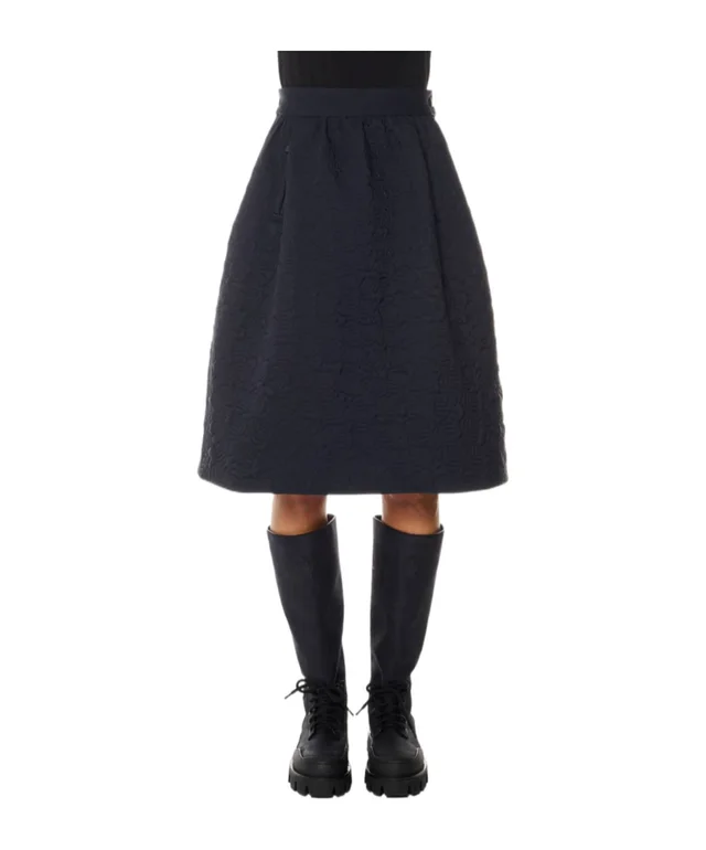 Moncler Leaf-Quilted Padded A-Line Skirt from SENSER, photo 1 of 1