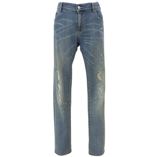 Gucci Distressed Denim Pants #42 Indigo in Denim from VINTAGE QOO TOKYO