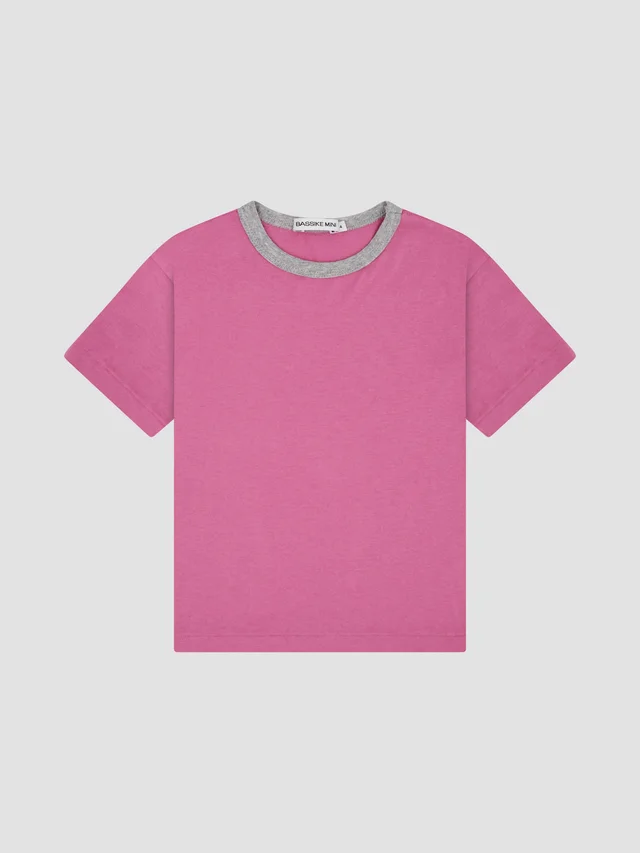 Bassike Mini Boxy Contrast T-Shirt from bassike, photo 1 of 1