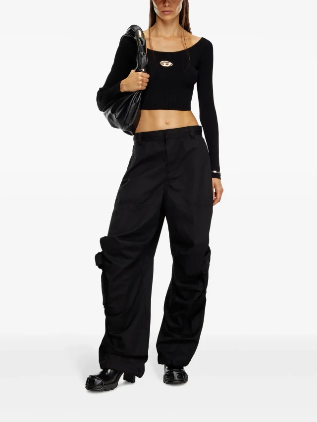 Diesel M-Vera-Ls knitted top, photo 2 of 2 from FARFETCH