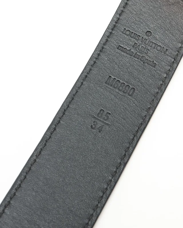 Louis Vuitton Murakami Leather Belt, Size 85 in Leather from A Retro Tale, photo 6 of 6