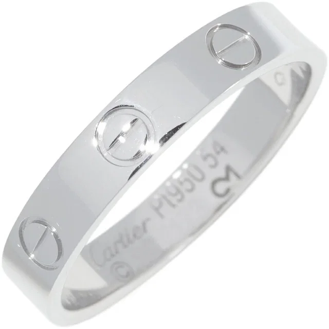 Cartier Love Ring Pt950 Ring Size 54 from LuxUness