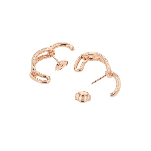 Hermès Adagio Earrings 18K Pink Gold in Pink from GALLERY RARE, photo 3 of 11