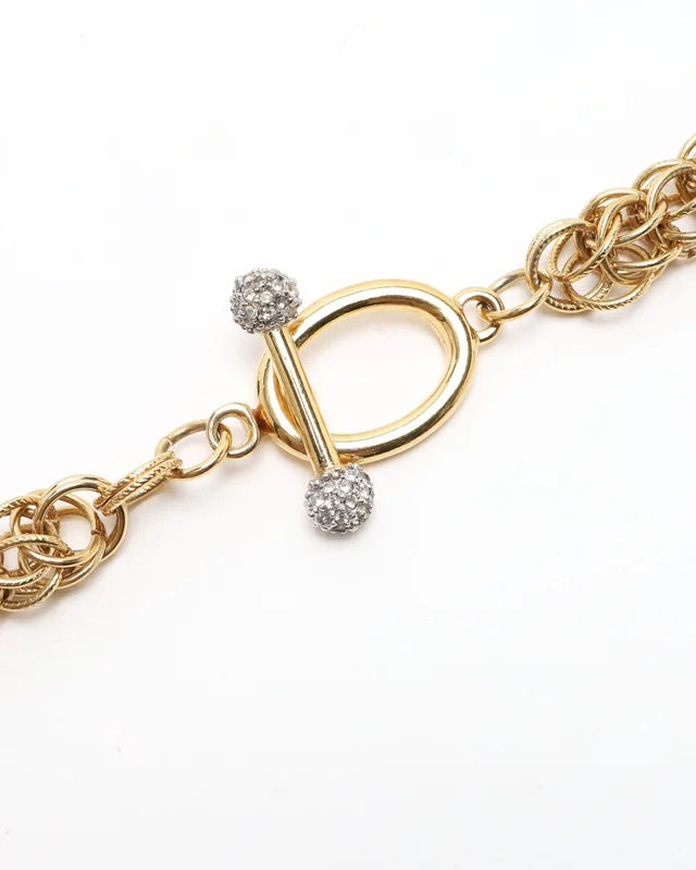 Givenchy Chain Necklace in Silk from A Retro Tale, photo 3 of 4