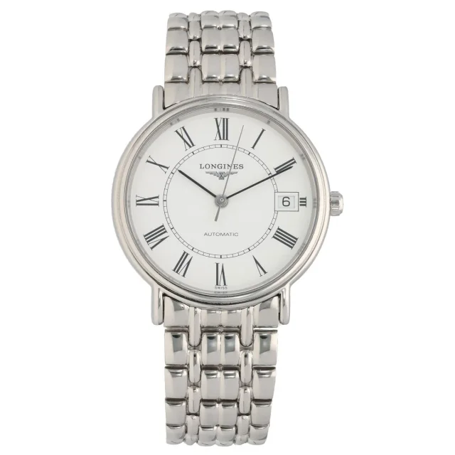 Longines Presence L4.721.4 35mm Stainless Steel Watch from Handt