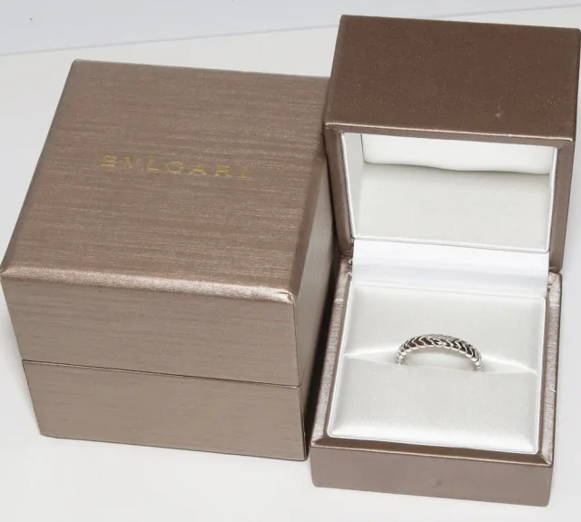 Bvlgari Pt950 Spiga Wedding Ring 349144 from LuxUness, photo 3 of 5