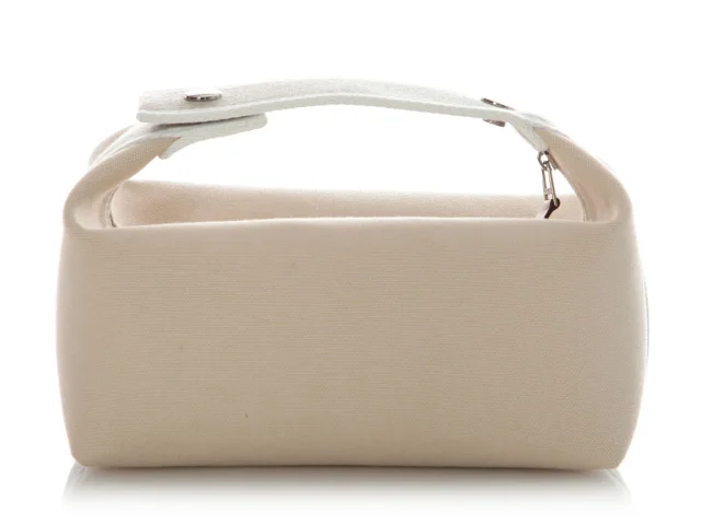 Hermès Small Naturel Bride-a-Brac Case in Woven leather from Ann's Fabulous Finds, photo 4 of 10