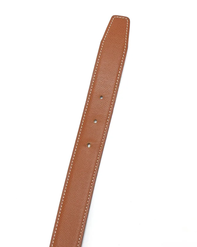 Hermès H Reversible Belt, Size 65 in Leather from A Retro Tale, photo 4 of 5