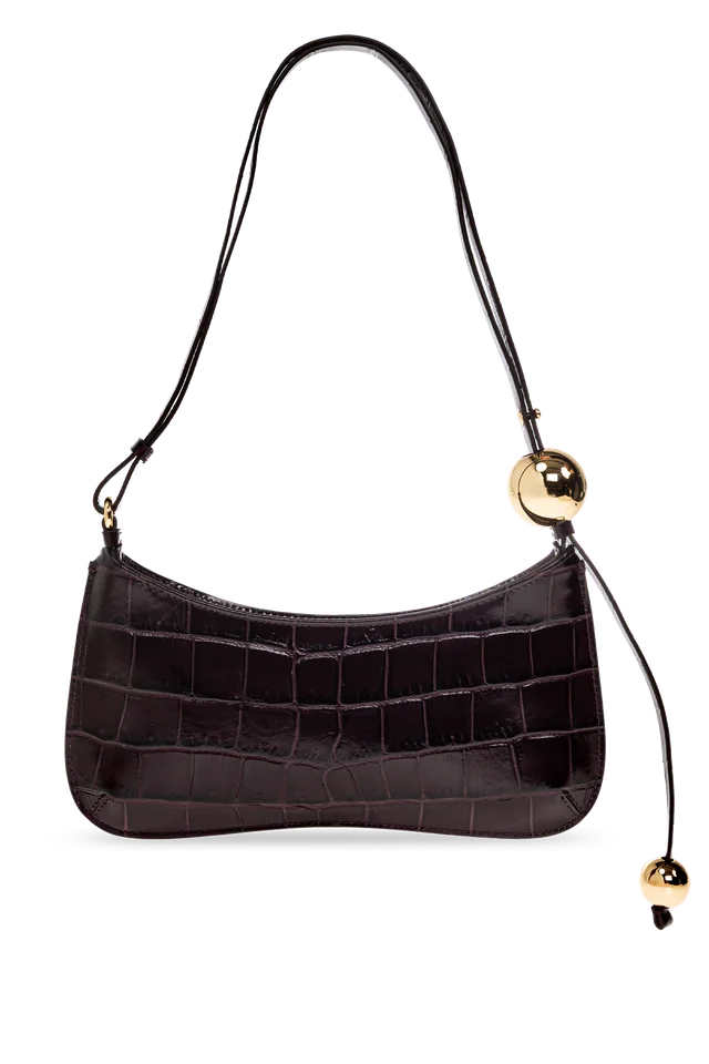 Jacquemus Le Bisou Perle Embossed Shoulder Bag, photo 3 of 6 from SENSER