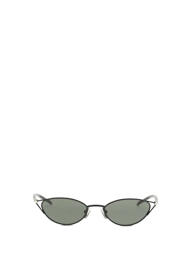 Alexander McQueen 861674i3331 Sunglasses — Black Metal in Black from HEWI