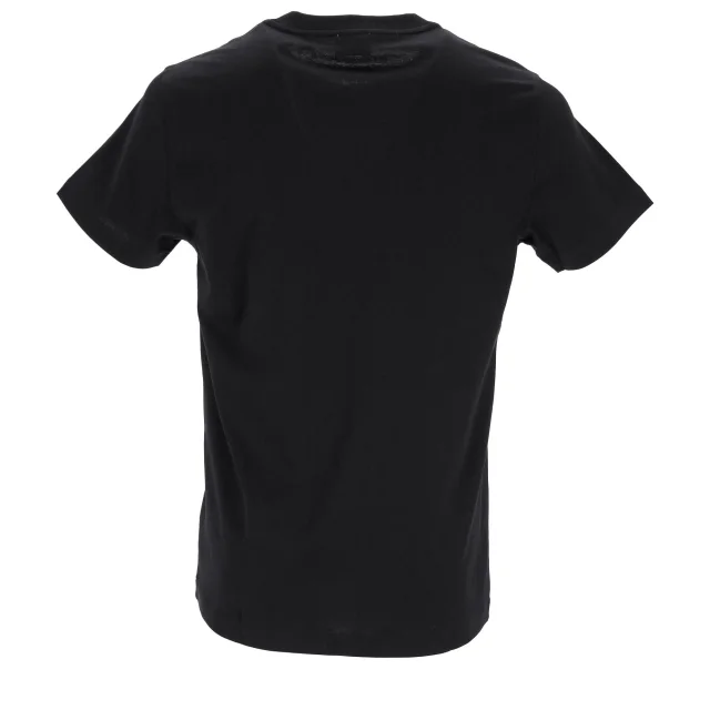 Burberry Logo Embroidered T-Shirt in Black, photo 3 of 4 from ShopSimon