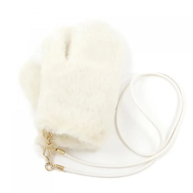 Max Mara Mara GLOVE in White type from KOMEHYO