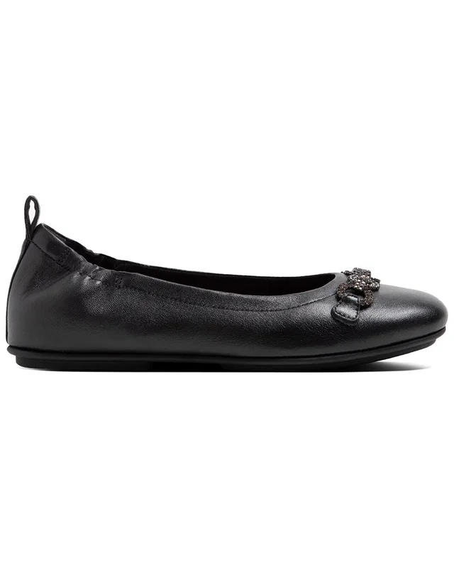 FitFlop Allegro Sparkle Leather Ballerina Flat, image 1 of 1 from Gilt