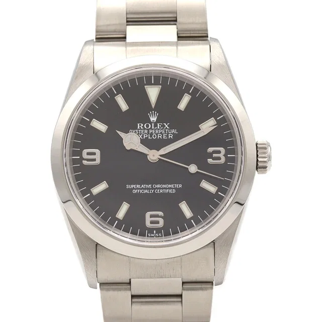 Rolex Explorer I SS Automatic Watch from The Reluxe