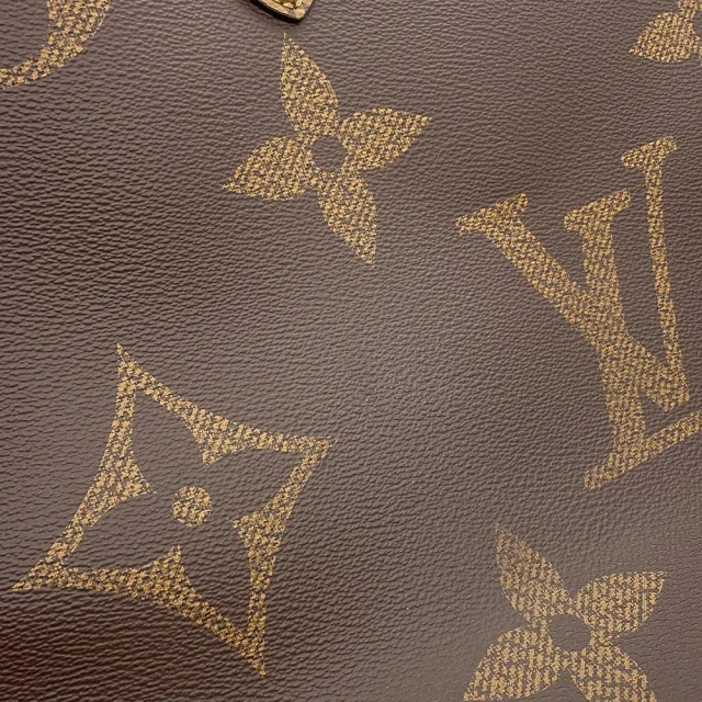 Louis Vuitton Onthego RedM44576 Monogram Reverse Canvas Monogram Giant Size GM in Canvas from GALLERY RARE, photo 7 of 16