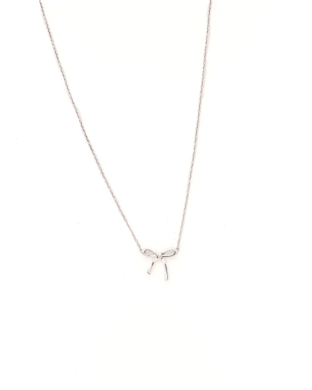 Tiffany & Co. Ribbon Bow Necklace from A Retro Tale
