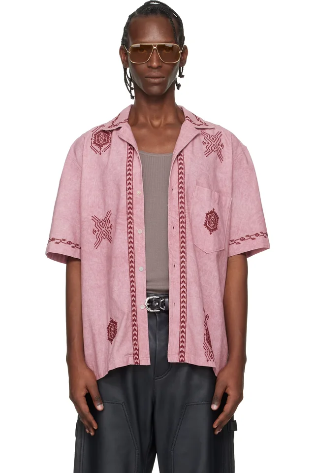 Isabel Marant Pink Zekim Shirt from SSENSE, photo 1 of 1