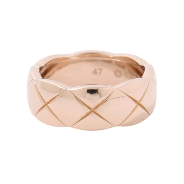 Chanel Coco Crash Ring Size Medium/47/#7J10817 18K Pink Gold in Pink from GALLERY RARE, photo 2 of 5
