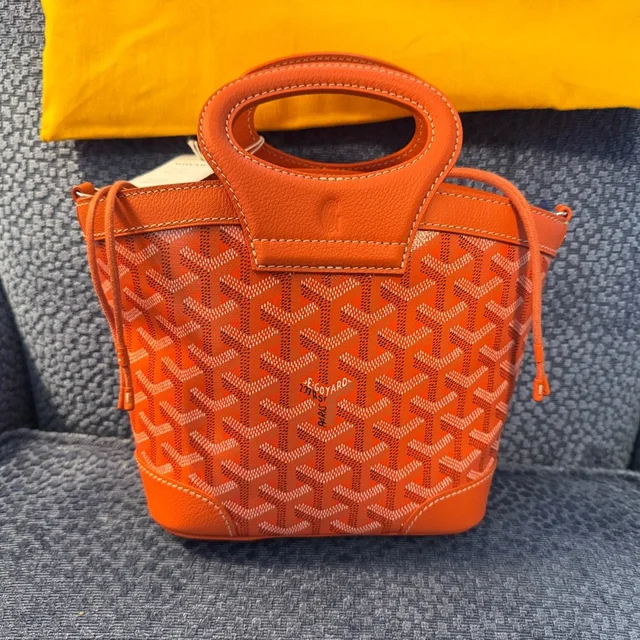 Goyard Sac Beluga Mini in orange from Poshmark, photo 1 of 1
