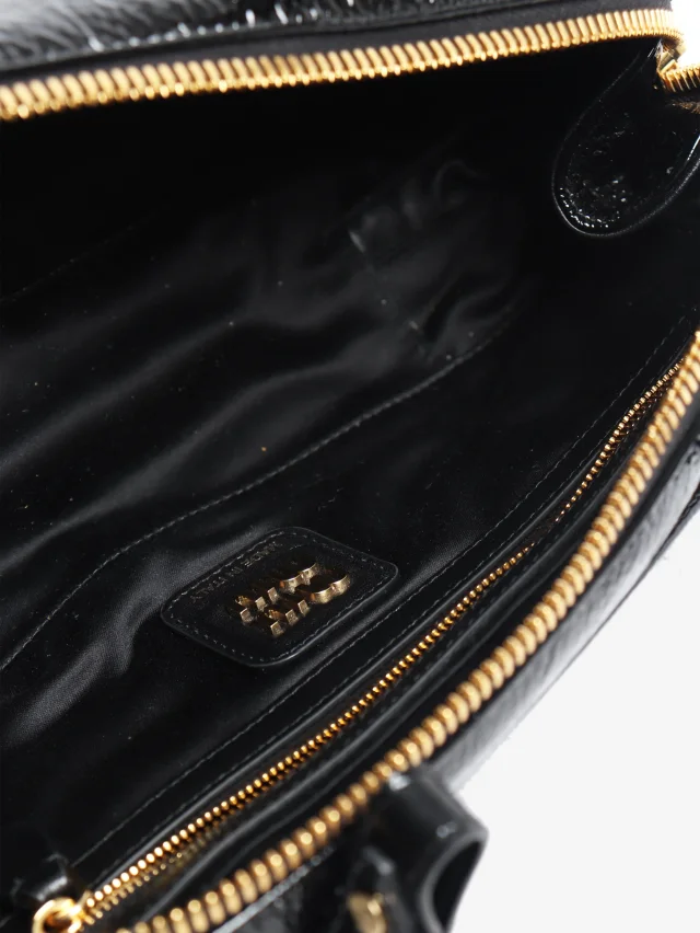Miu Miu Black Beau patent top handle bag in Black Patent leather from Sign of the Times, photo 7 of 9