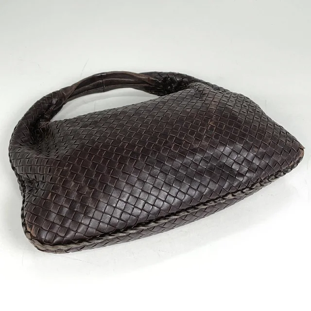 Bottega Veneta Leather Bag Intrecciato Nappa Brown Shoulder in red|brown Nappa leather from Poshmark