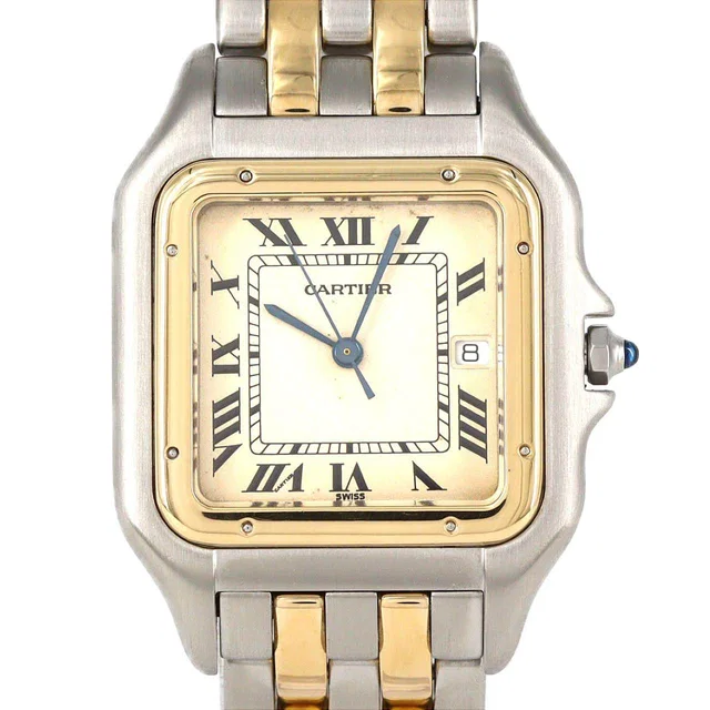 Cartier Panthere LM Stainless Steel Yellow Gold in Yellow from LuxUness