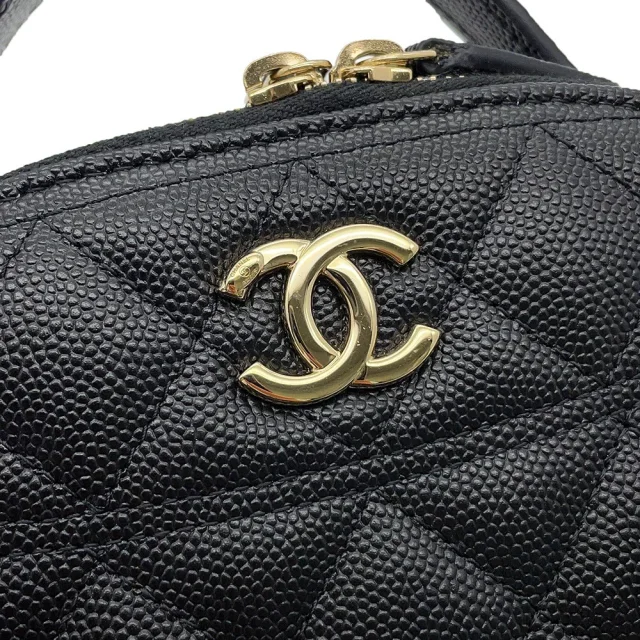 Chanel Matelasse ChainClutch Back BlackAP4438 Caviar Leather in Caviar leather from GALLERY RARE, photo 7 of 15