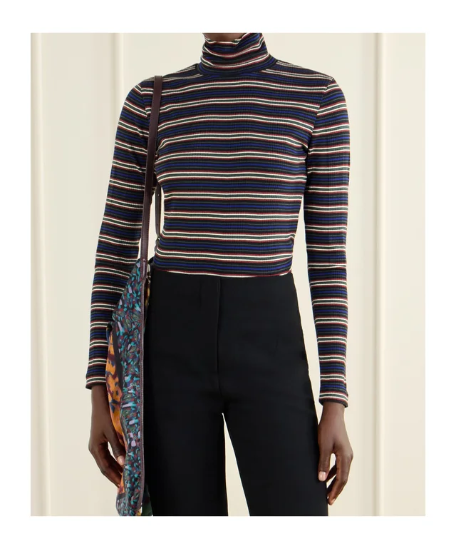 Dries Van Noten Long-sleeve high-neck knit top, photo 2 of 5 from SENSER
