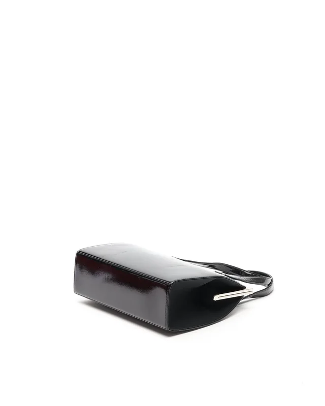 Patent YSL Clasp Top Handle Bag in Patent leather from A Retro Tale, photo 3 of 14