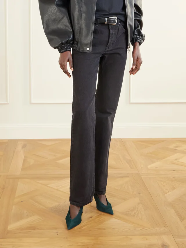 AQUAZZURA Voltaire 85 suede slingback pumps in Green, photo 2 of 2 from NET-A-PORTER (Canada)