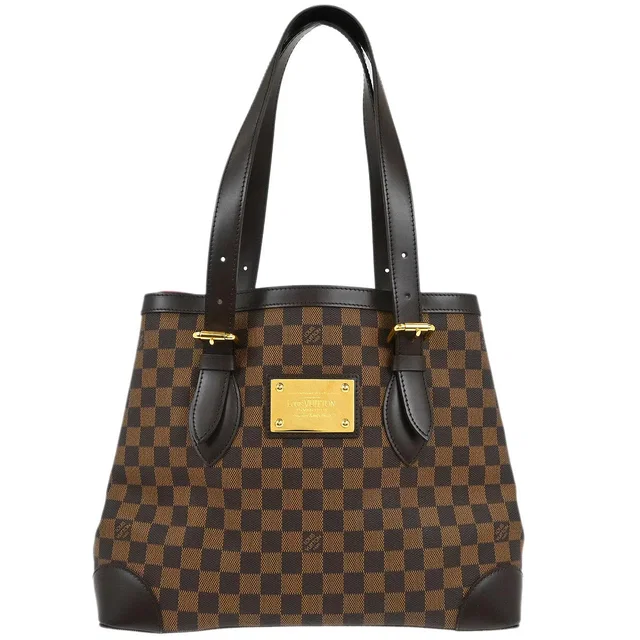 Louis Vuitton Damier Hampstead MM Tote Bag N51204 in Canvas from AMORE Vintage Tokyo