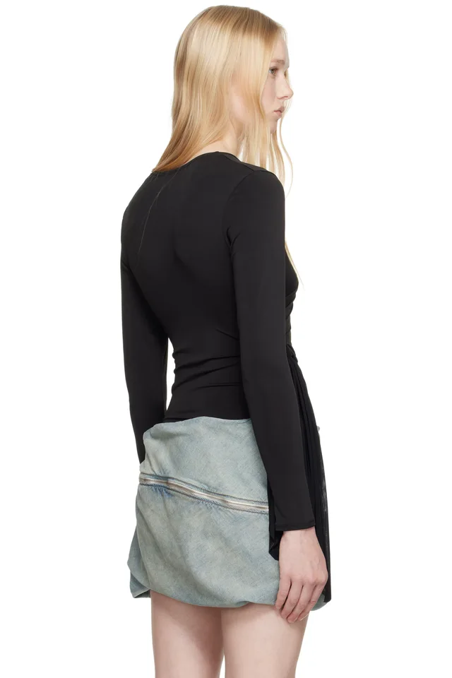Diesel Black T-Crissy-Plain T-shirt, photo 3 of 5 from SSENSE