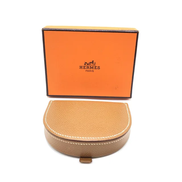Hermès Leather Coin Purse in Leather from Luxury Promise