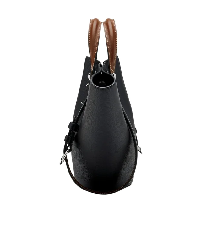 Maison Margiela Dress-age small leather tote bag, photo 2 of 5 from SENSER