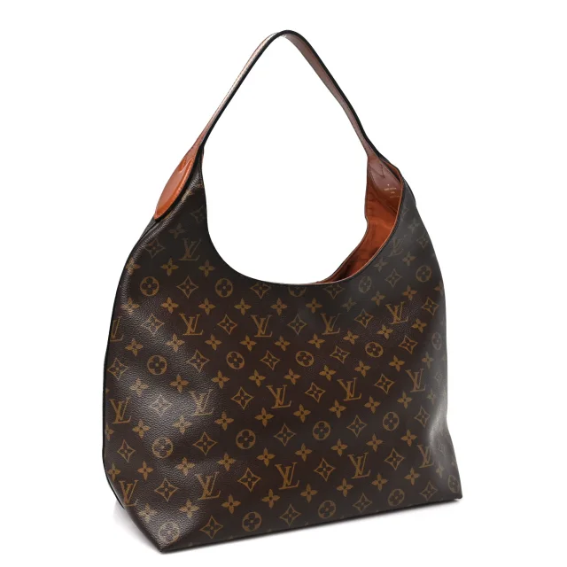 Louis Vuitton Monogram Flower Hobo Caramel in Coated canvas from FASHIONPHILE, photo 3 of 9