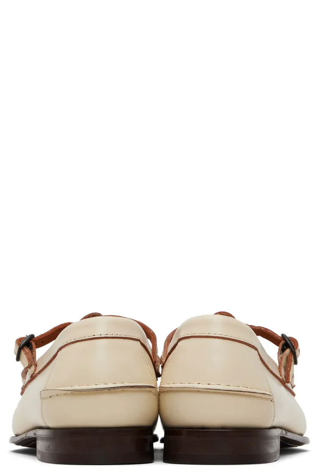 HEREU Off-White Maqueda Loafers, photo 2 of 5 from SSENSE