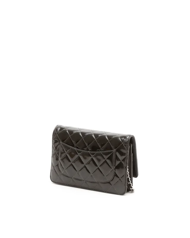 Chanel Patent Wallet On Chain Bag in Patent leather from A Retro Tale, photo 3 of 11
