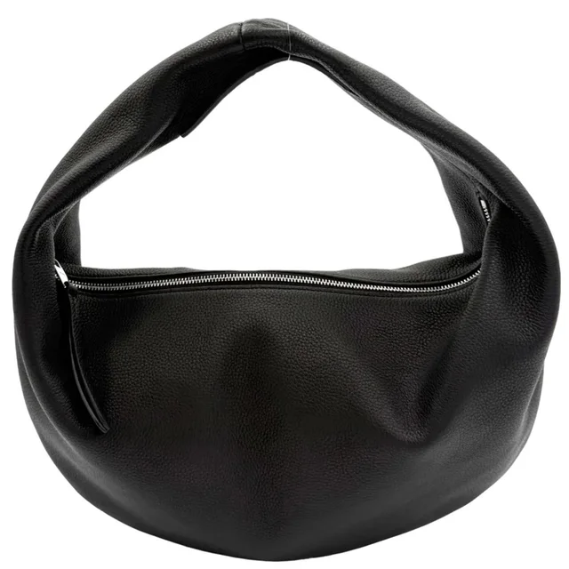 Khaite Olivia Medium Leather Hobo Bag in black Leather from Poshmark