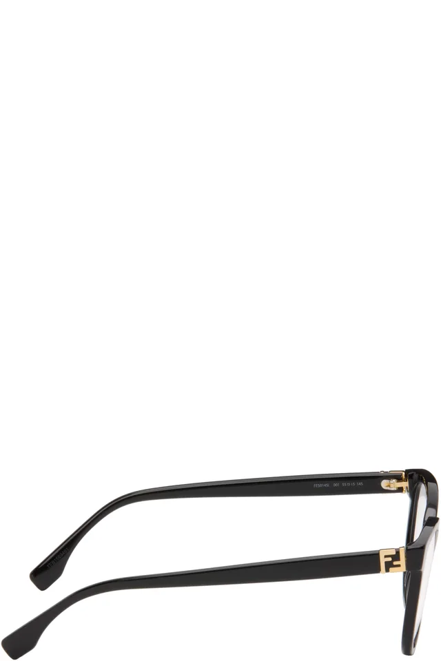 Black 'Forever Fendi' Glasses, photo 2 of 4 from SSENSE