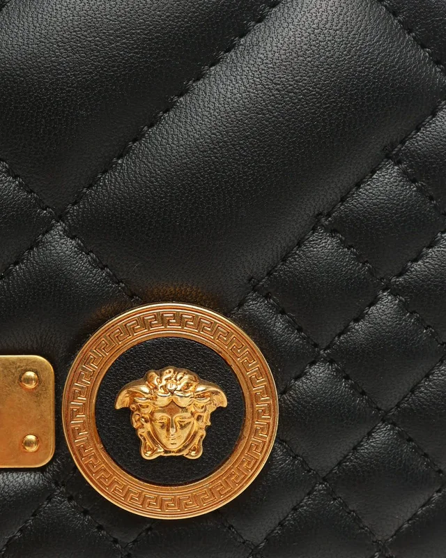 Versace Mini Quilted Icon Bag in Leather from A Retro Tale, photo 6 of 9