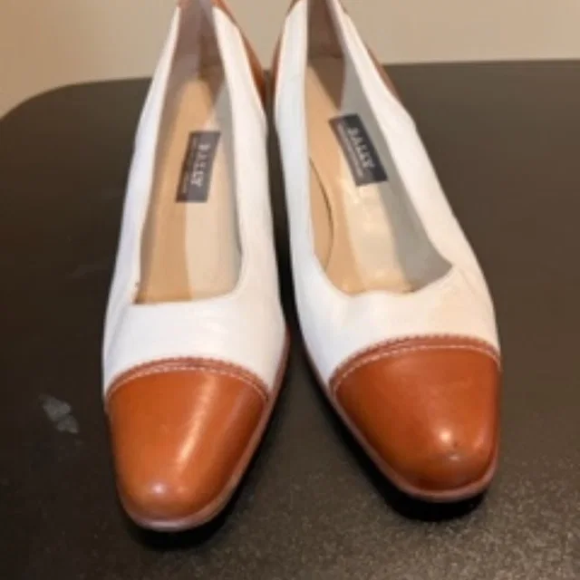 Bally Size 6 Tan And White Shoes in neutral|white|brown from Poshmark