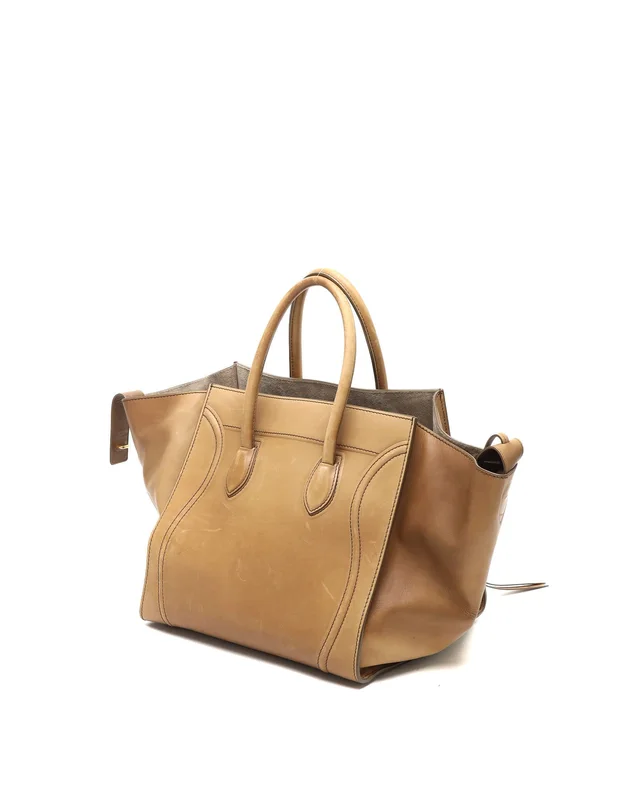 Celine Luggage Phantom Bag in Suede from A Retro Tale, photo 3 of 9
