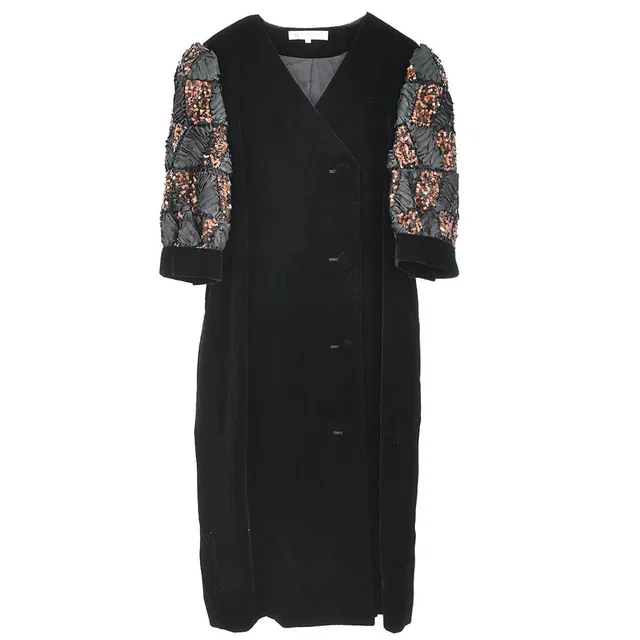 Givenchy Dress Black 411344-25 #40-42 in Black from AMORE Vintage Tokyo