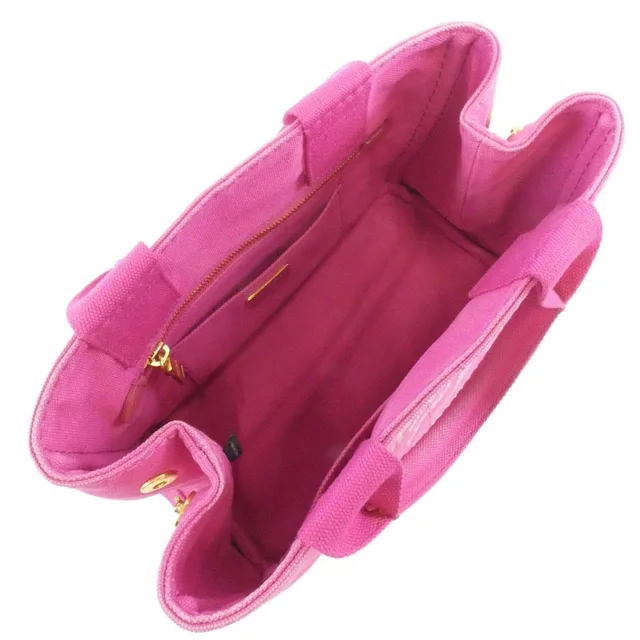 Prada BN2439 Bag in FUXIA / GOLD metal fittings CANAPA from KOMEHYO, photo 3 of 3