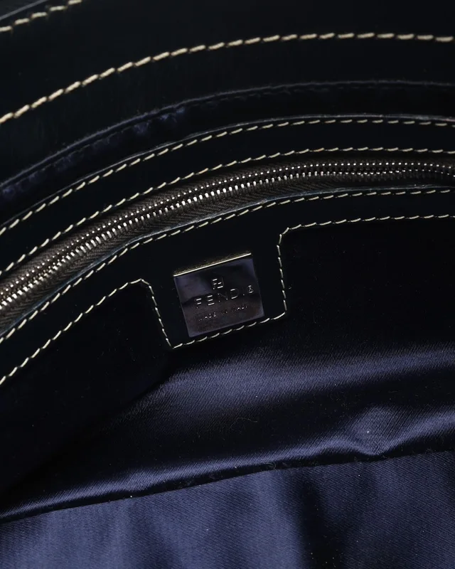 Fendi Zucchino Shoulder Bag in Canvas from A Retro Tale, photo 7 of 8