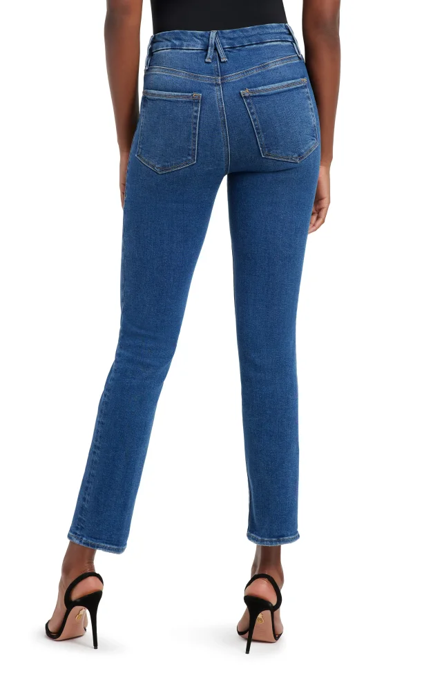 Good American Good Straight Leg Jeans, photo 2 of 6 from Nordstrom Rack
