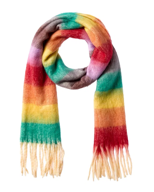 La Fiorentina Plush Fringe Scarf, image 1 of 1 from Rue La La