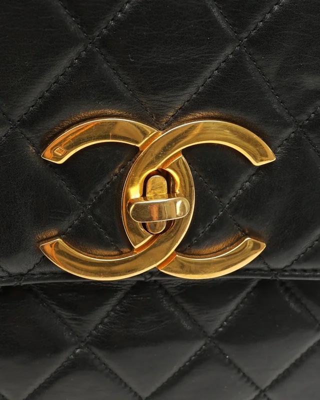 Chanel CC Quilted Lambskin Business Bag in Lambskin from A Retro Tale, photo 6 of 16