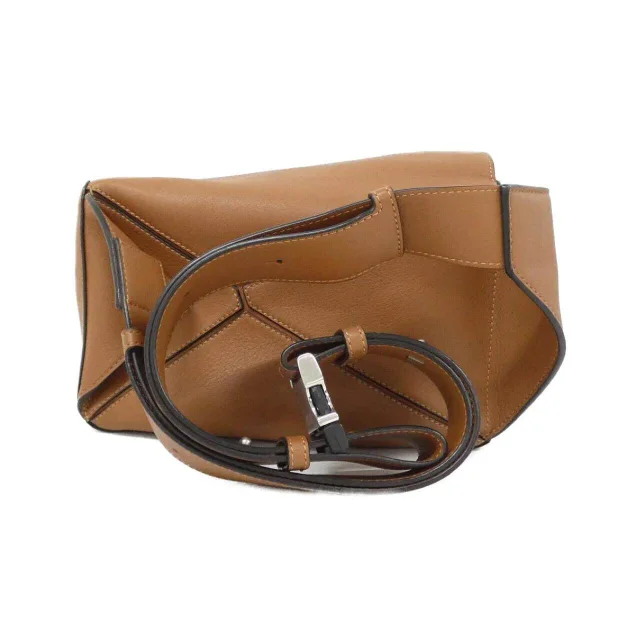 Loewe Puzzle Small Calf Shoulder Bag in Brown Calfskin from LuxUness, photo 2 of 9